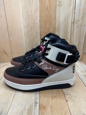 Rebound by Patrick Ewing 1RBE002-942 Orion Strap Brown Sand Basketball Shoes NWT